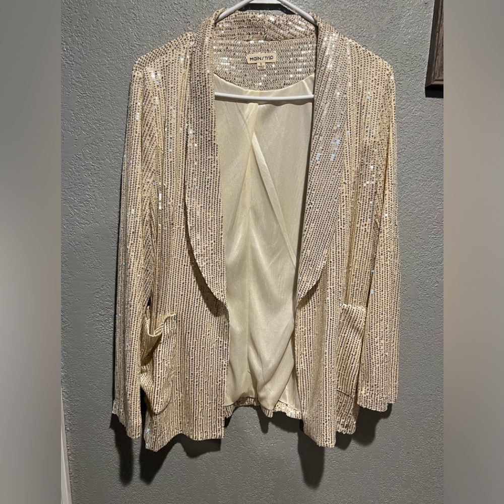 Sequin blazer
